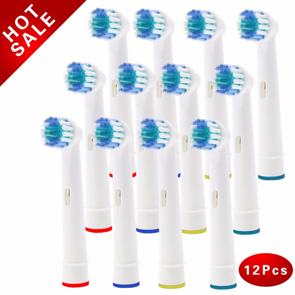 Teeth Whitening Machine Professional - Oral-B Elektrikli Diş Fırçası için 12×Yedek