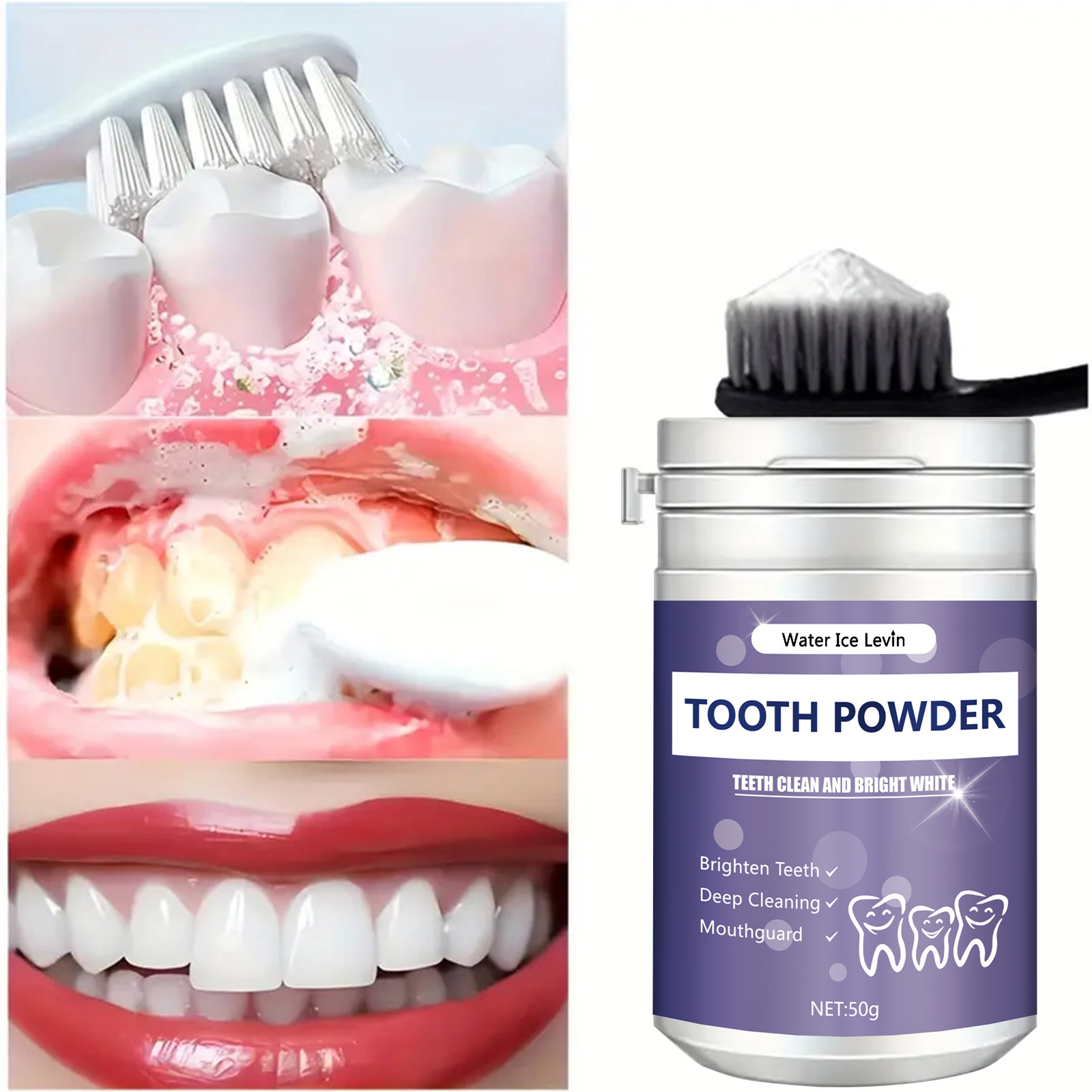 Teeth Whitening Paste - Inci diş tozu taze nefes dişleri