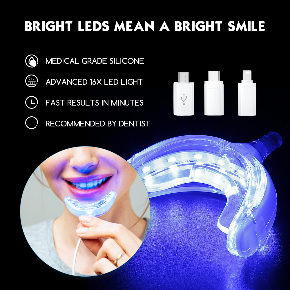 Teeth Whitening Gel Pen - Luxsmile Akıllı LED Diş Beyazlatma Taşınabilir