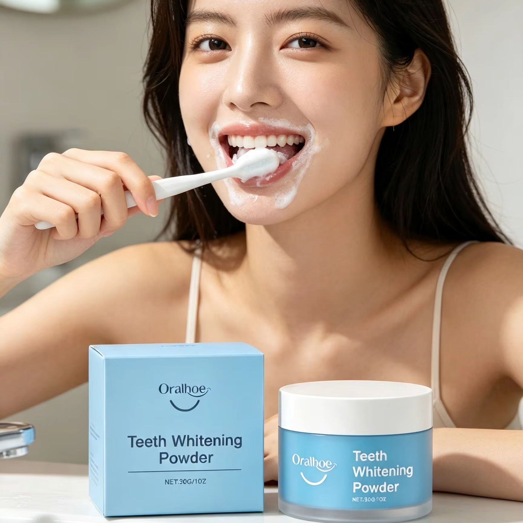 Teeth Whitening Ulta - Oralhoe Diş Tozu, Dişleri Fırçalamak İçin