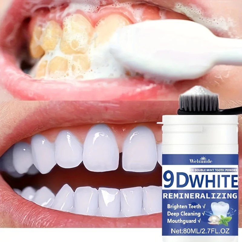 Teeth Whitening Ulta - 9D Beyazlatıcı Hidroksiapatit Diş Tozu, Diş