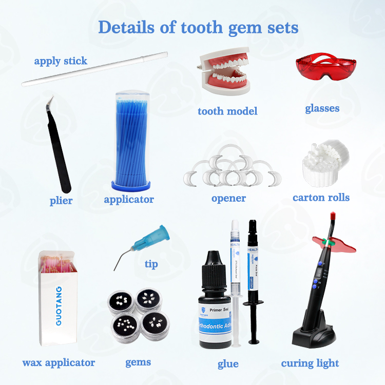En İyi Fiyat Ücretsiz OEM Diş  - Tooth Gem Kit incelemesi ve fiyatı