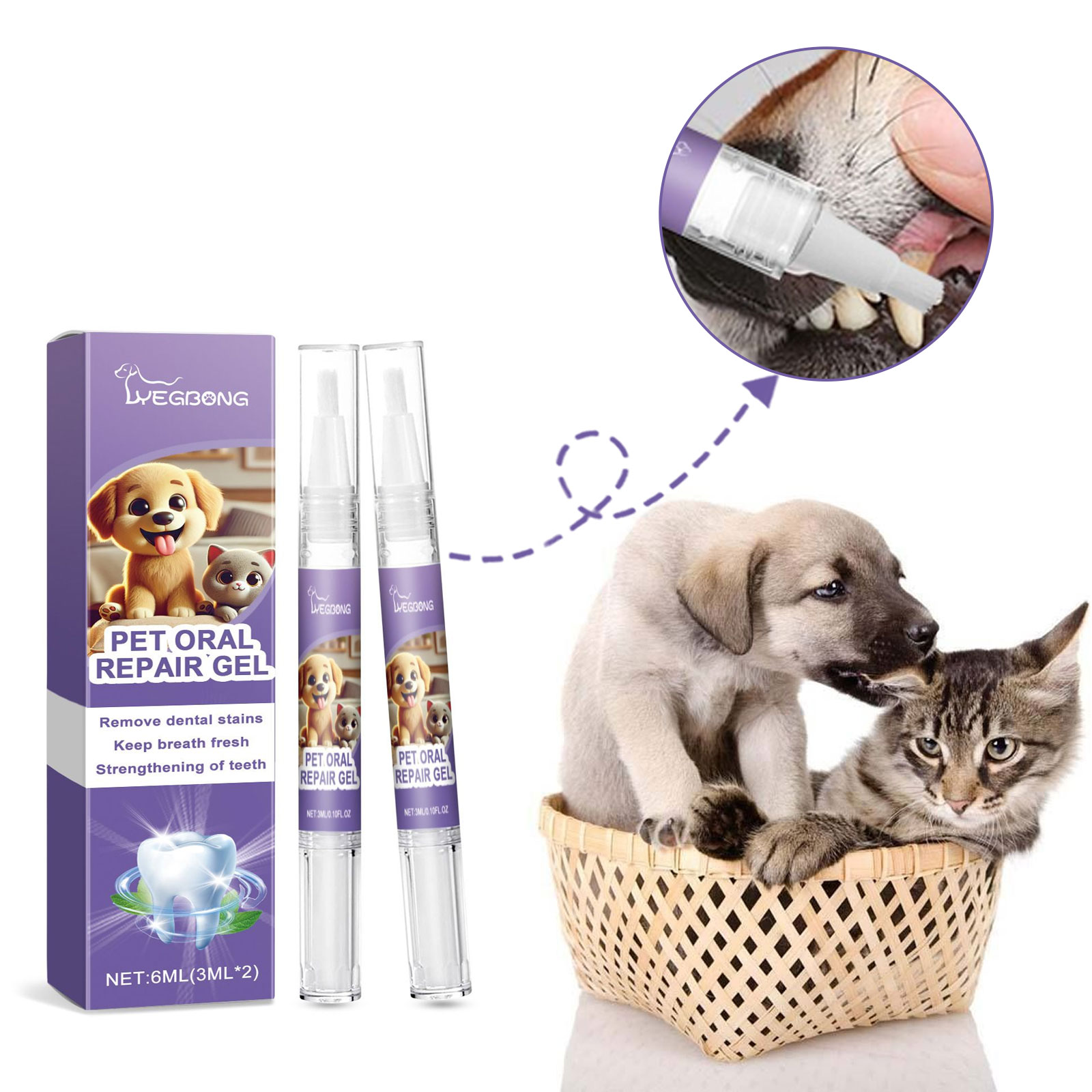 12 adet Pet Diş Fırçası Kalem  - Teeth Whitening Gel Pen incelemesi ve fiyatı