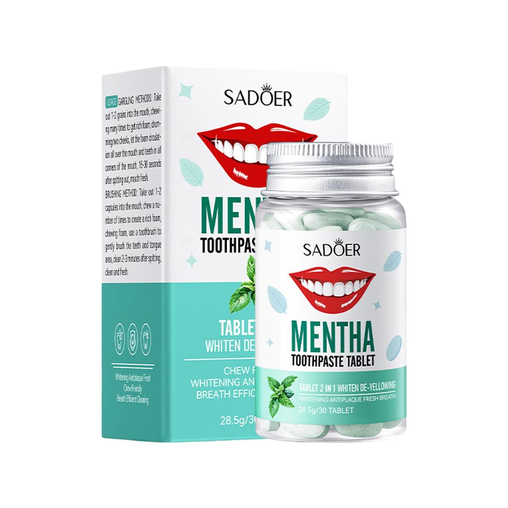 Nane Katı Diş Macunu Tabletler - Teeth Whitening Ulta incelemesi ve fiyatı